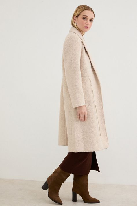 Abrigo Liso Beige 17207125003106-3