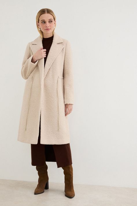 Abrigo Liso Beige 17207125003106-1