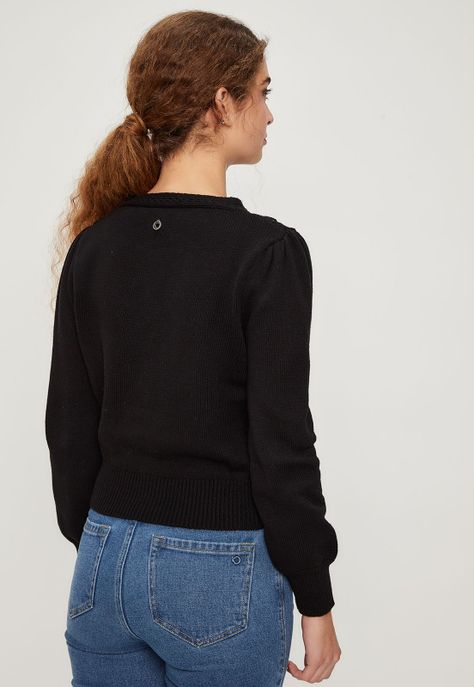 Sweater Liso Negro iO 18120224052102-3