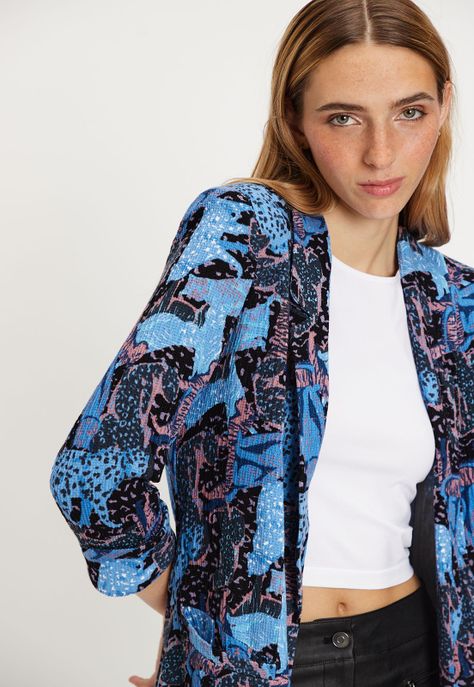 Blazer Fantasia Azul iO 16120224002134-1