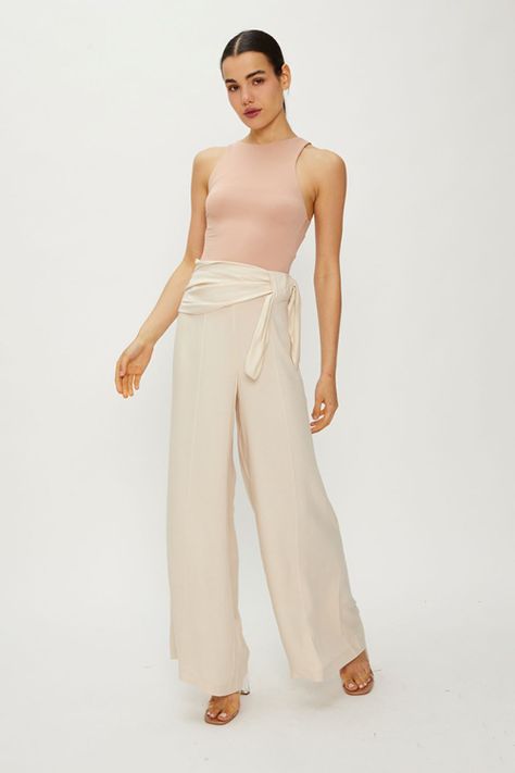 Pantalon Liso Beige iO 11020124051106-2