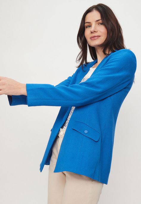 Blazer Liso Azul Ash 16007224050134-2