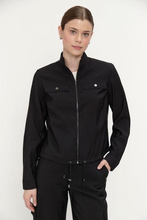 Chaqueta Lisa Negro Ash 17507224056102-0