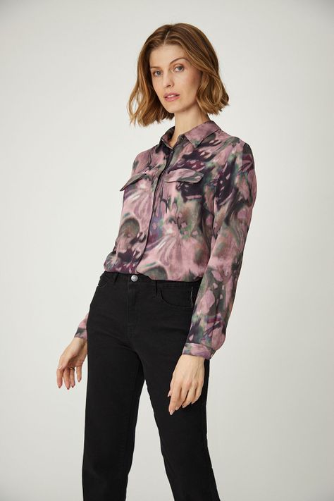 Blusa Fantasia Morado Ma Griffe 14102124086121-0