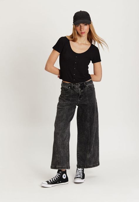 Polera Lisa Negro iO 14220224059102-2