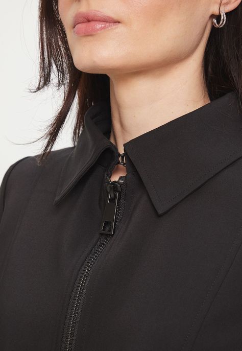 Trench Liso Negro Ash 17407224051102-1