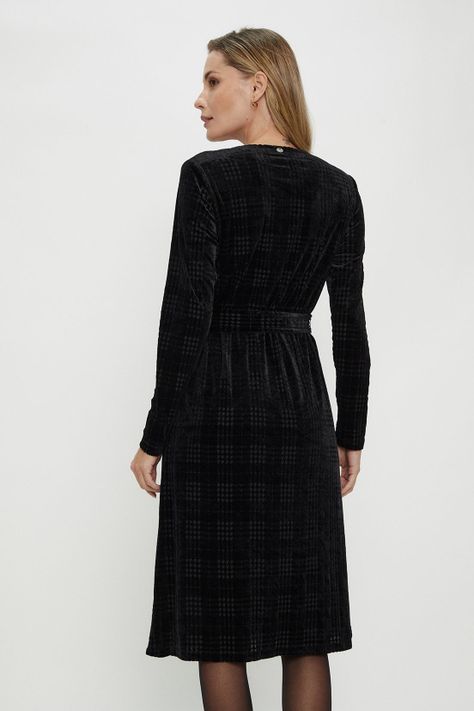 Vestido Liso Negro Ma Griffe 13002124053102-3