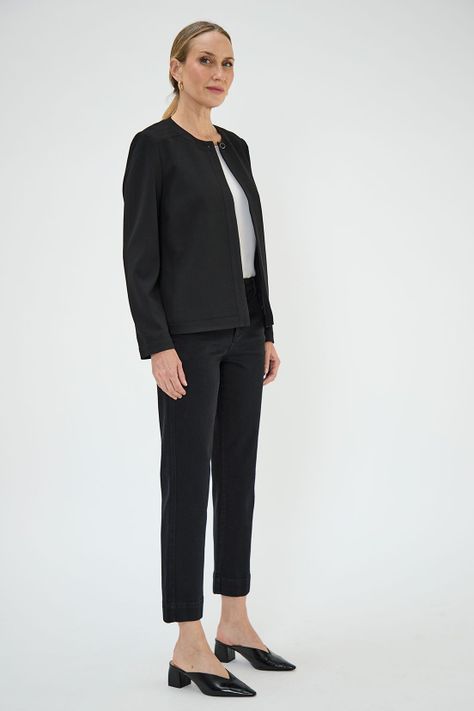 Chaqueta Corta Negro Ma Griffe 17502125100102-2