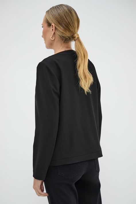 Chaqueta Corta Negro Ma Griffe 17502125100102-3