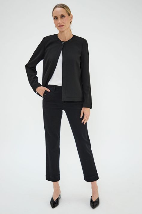 Chaqueta Corta Negro Ma Griffe 17502125100102-4