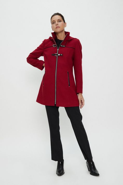 Chaqueton Liso Burdeo Ma Griffe 17202124054103-0