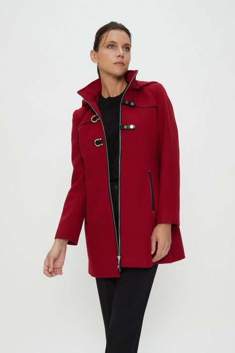 Chaqueton Liso Burdeo Ma Griffe 17202124054103-2