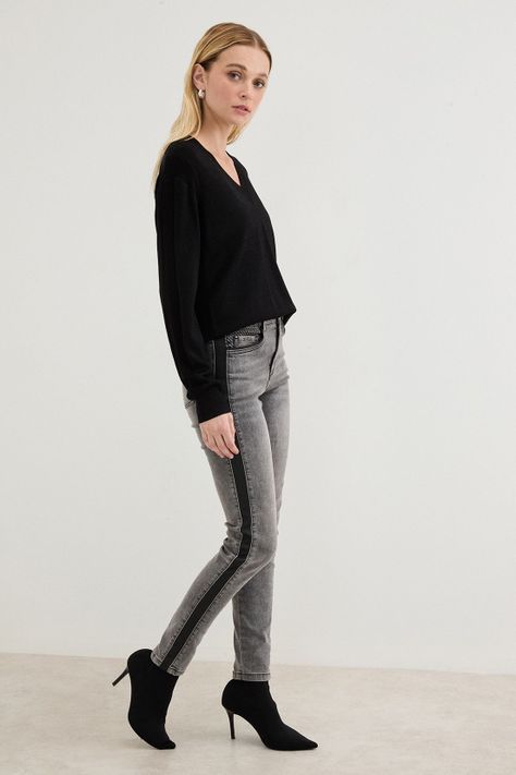 Sweater Liso Negro 18107125051102-3