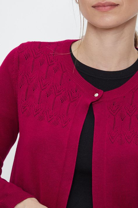 Tejido Abierto Liso fucsia Ash 18007224002116-2