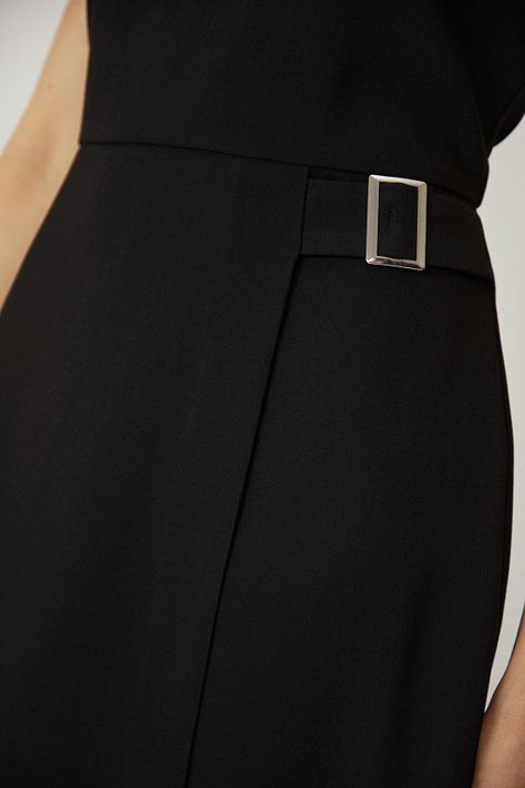 Vestido Liso Negro Ma Griffe 13002224052102-1