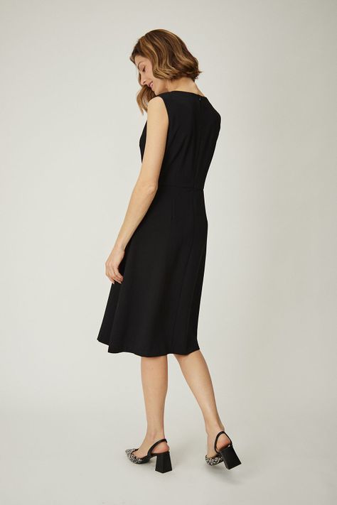 Vestido Liso Negro Ma Griffe 13002224052102-4