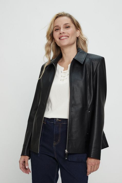 Casaca Lisa Negro Ma Griffe 17502224002102-3