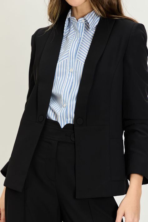 Blazer Liso Negro iO 16020224015102-2