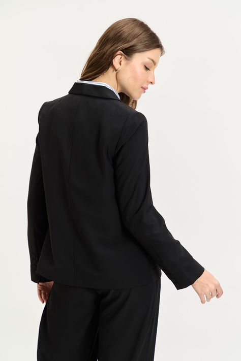 Blazer Liso Negro iO 16020224015102-4