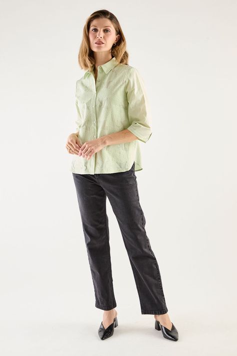 Blusa Lisa Verde 14002125005117-1