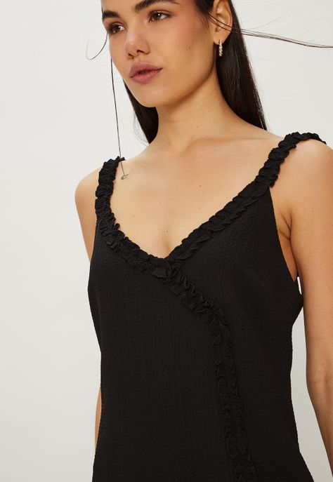 Vestido Liso Negro iO 13020124050102-1