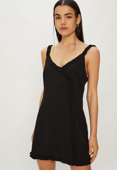 Vestido Liso Negro iO 13020124050102-2