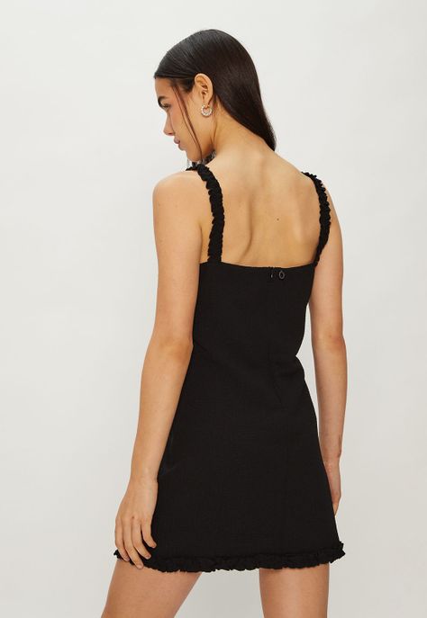 Vestido Liso Negro iO 13020124050102-4