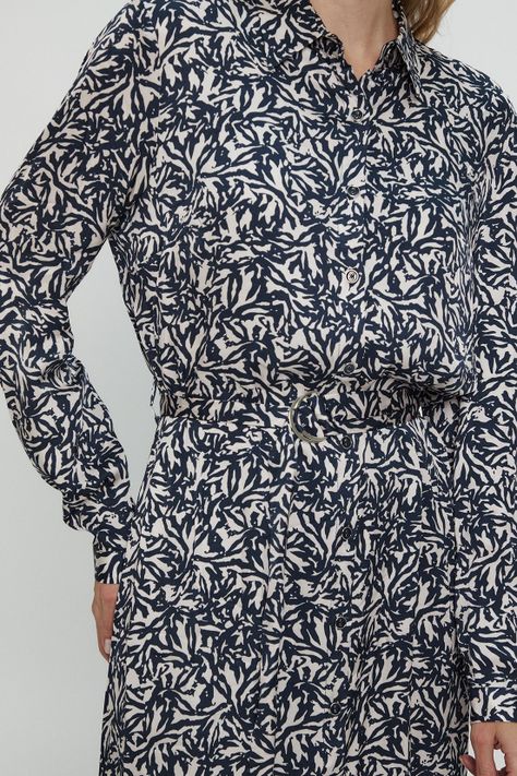 Vestido Estampado Azul Ma Griffe 13102224052104-2
