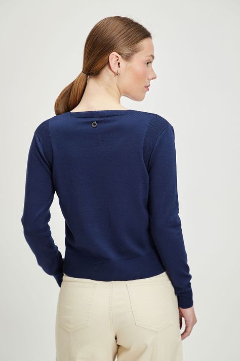 Sweater Liso Azul iO 18120224004104-3