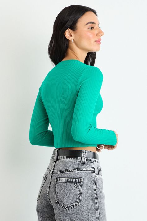 Polera Lisa Verde 14204125020217-4