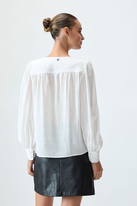 Blusa Lisa Crudo iO 14020125055105-3