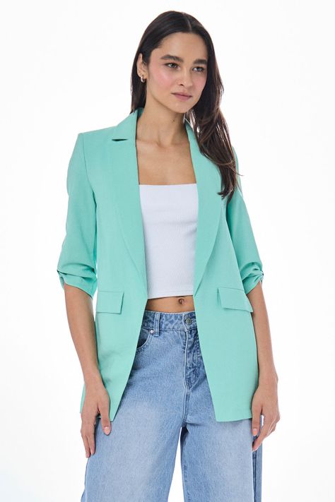 Blazer Liso Celeste iO 16020224021127-0