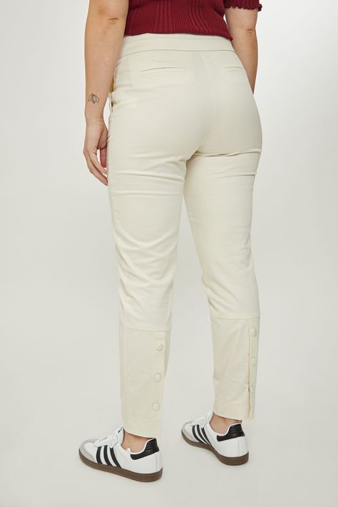 Pantalon Liso Blanco iO 11020224052105-5