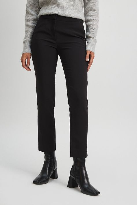 Pantalon Liso Negro Ash 11007224054102-1