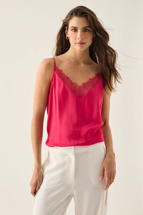 Blusa Lisa fucsia Ash 14007125053116-0