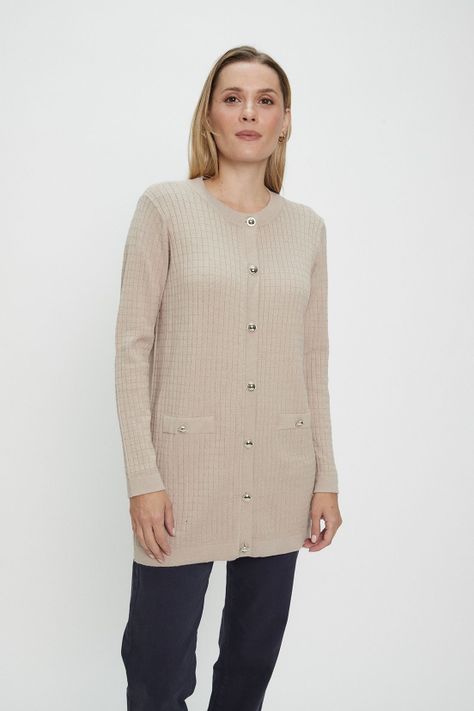 Chaleco Liso Beige Ma Griffe 18002224002106-2