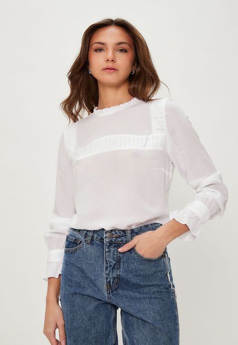 Blusa Lisa Blanco iO 14020124015105-0
