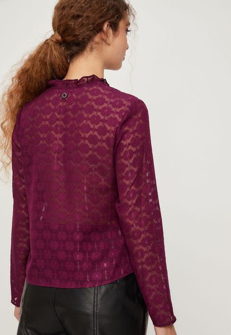Blusa Fantasia Burdeo iO 14120224001112-3