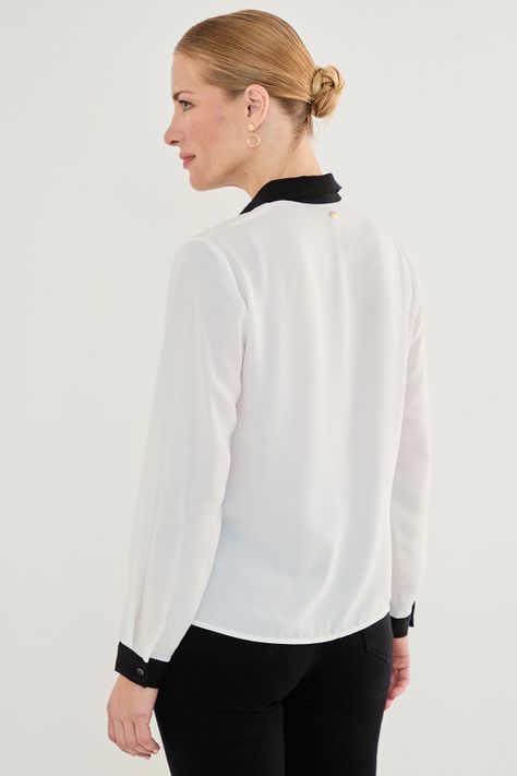Blusa Camisera Bicolor Crudo 14002125058105-3