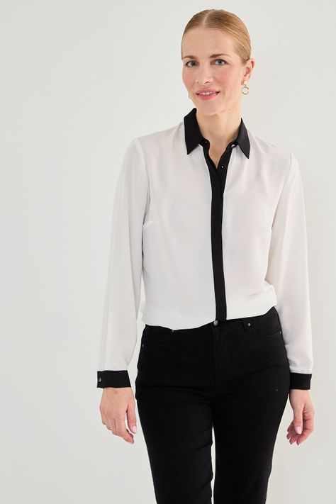 Blusa Camisera Bicolor Crudo 14002125058105-1