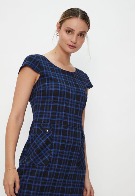 VESTIDO JUMPER CUADRILLE Negro Ash 13107124054102-2