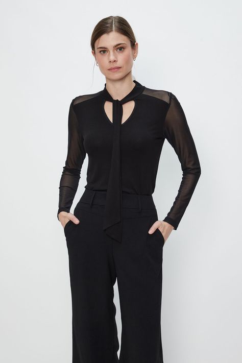 Polera Lisa Negro Ash 14207224051102-0