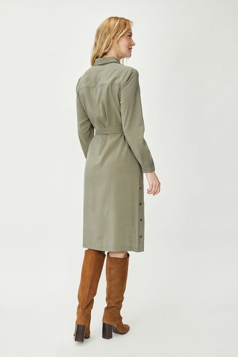 Vestido Liso Verde Ma Griffe 13002224051126-4