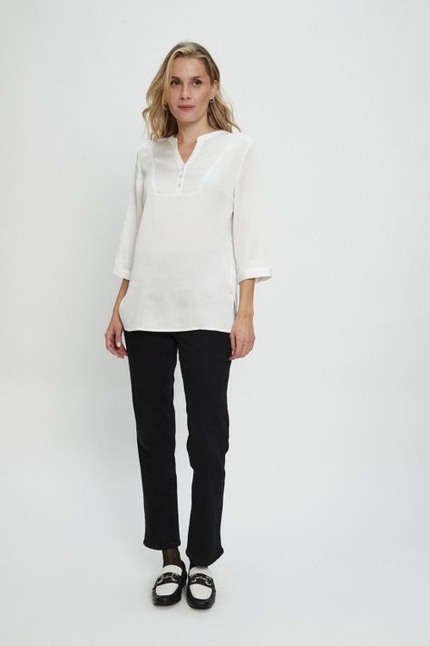Blusa Lisa Blanco Ma Griffe 14002224052105-0