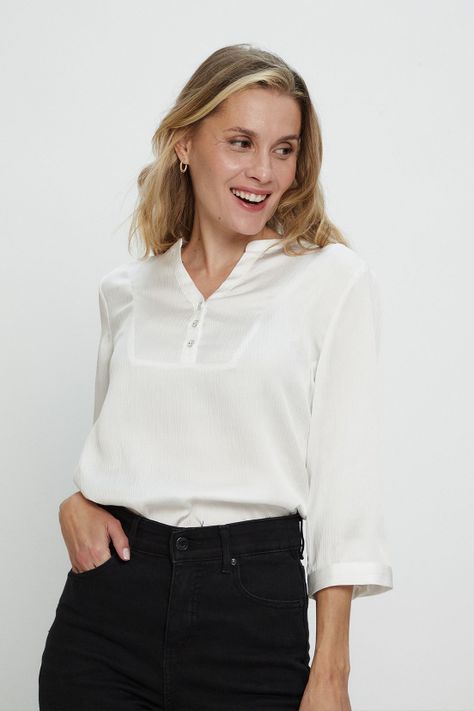 Blusa Lisa Blanco Ma Griffe 14002224052105-2