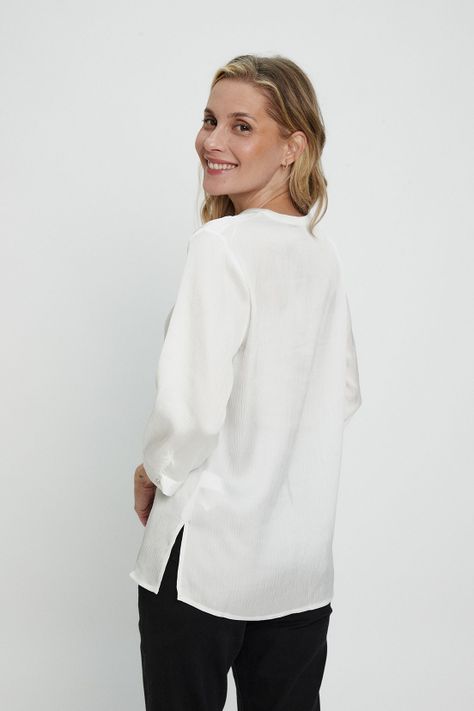Blusa Lisa Blanco Ma Griffe 14002224052105-4