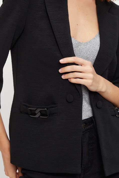 Blazer Liso Negro iO 16020224006102-2