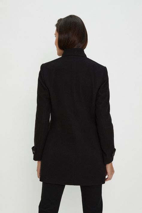 Chaqueton Liso Negro Ma Griffe 17202124055102-4