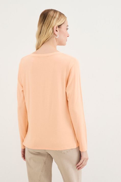Polera Lisa Naranjo 14207125006131-2