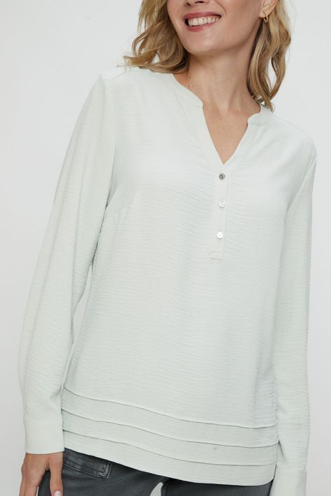Blusa Lisa Verde Ma Griffe 14002224002117-1